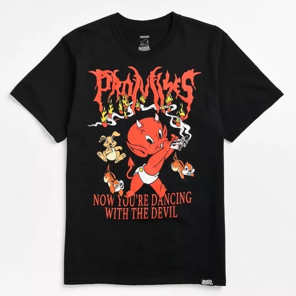 broken promises Other - SALE Broken Promises Hot Stuff Dancing With The Devil Shirt